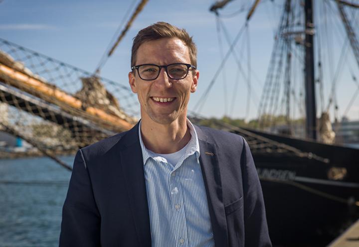 Neuer Steuermann an Bord des Kieler-Woche-Büros 