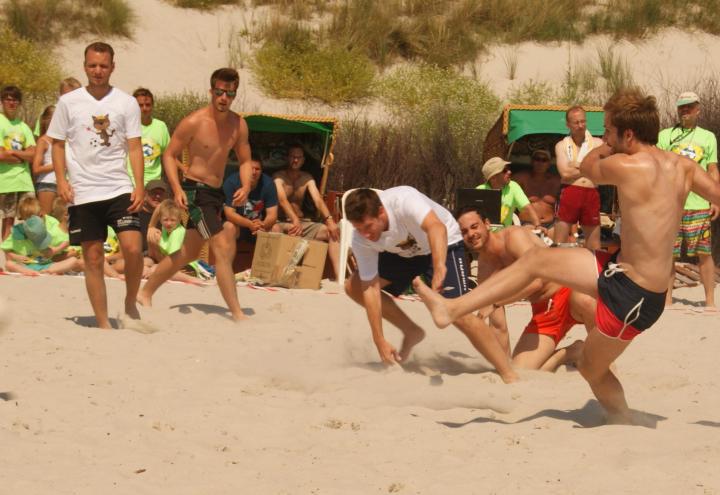 BeachSoccer Cup im Kieler Werftpark 