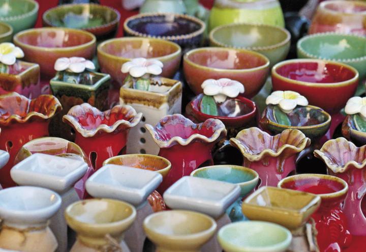 Stöbern auf dem Handwerkermarkt 