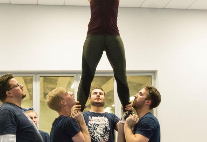 Zu Besuch bei den Holstein Kiel Lights Cheerleader 