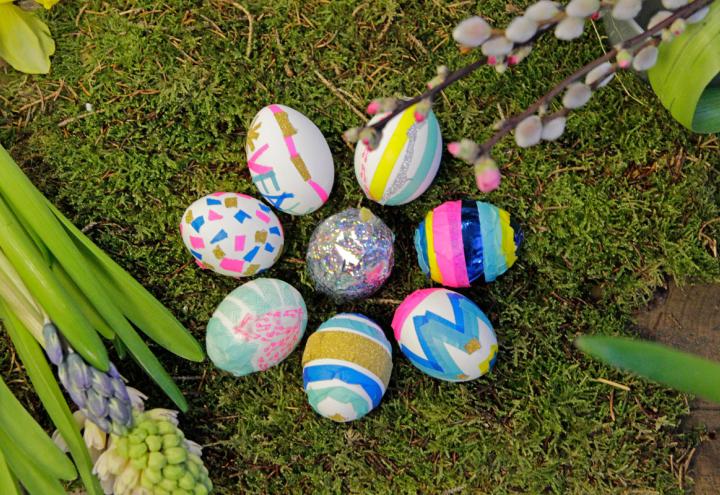 Buntes Ostereier-Umstyling von Katharina