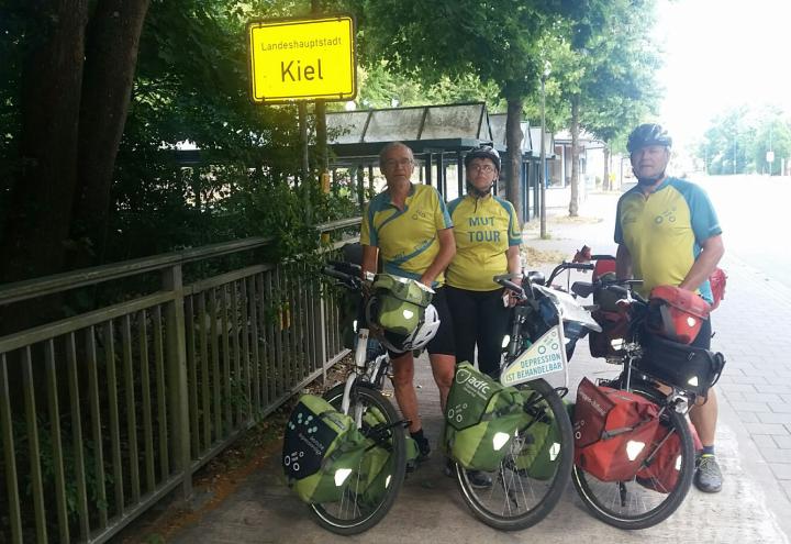 Unterwegs für offenen Umgang mit Depression 