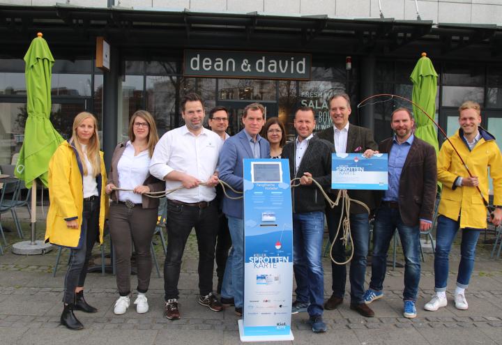 Kein Cash, sondern Sprotten 
