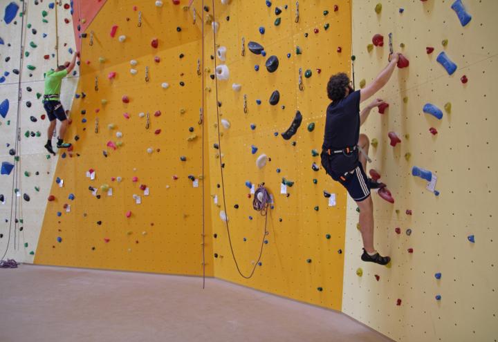 Klettern in der neuen Kieler Kletterbar 