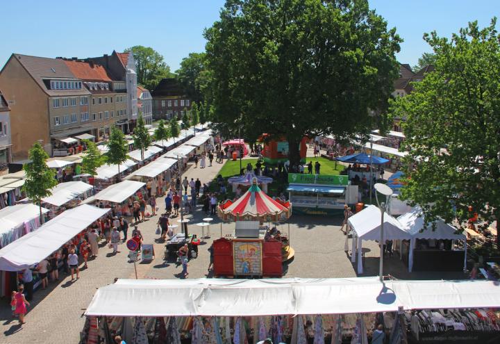 Start der Stoffköste Neumünster 