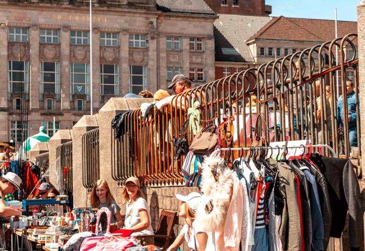 Der letzte Flohmarkt der Saison 