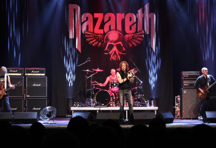 Nazareth spielen in der Räucherei