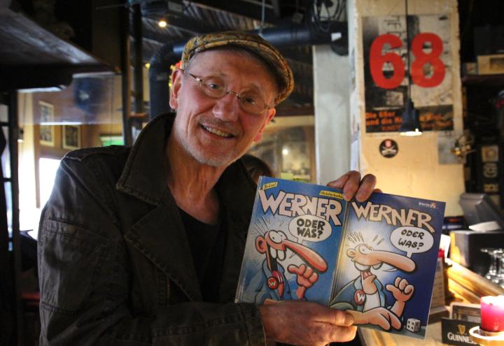 Werner-Zeichner Brösel wird 70 Jahre alt 