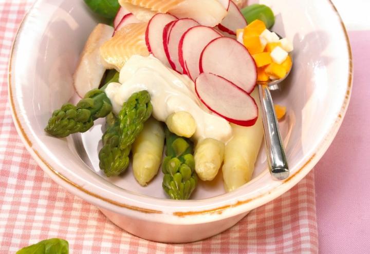 Rezept: Spargelsalat Grafschafter Art 
