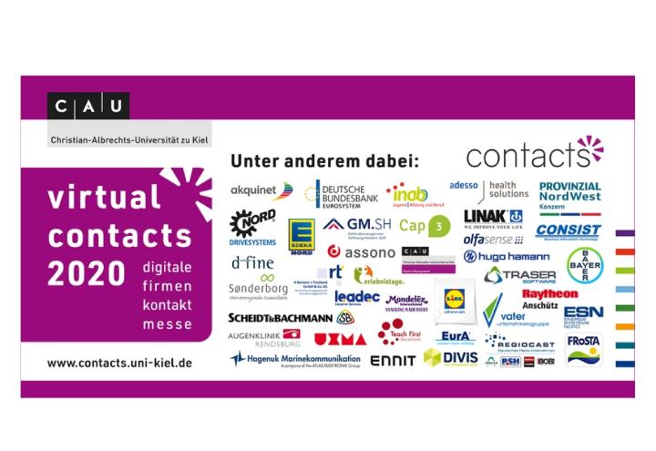 Start der ersten digitalen Firmenkontaktmesse der CAU zu Kiel  