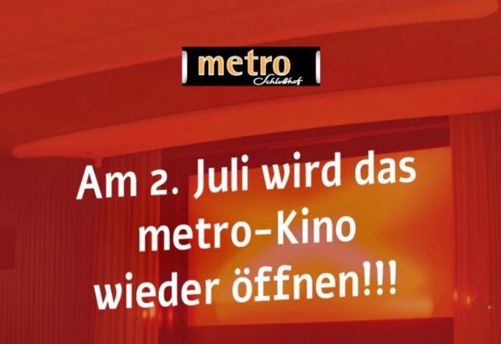 Das metro-Kino ist zurück 
