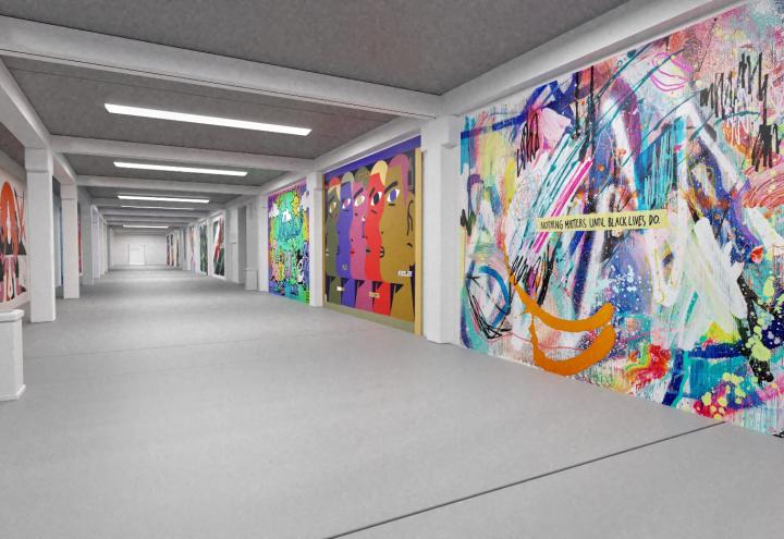 Viva con Agua veranstaltet Kunstspektakel