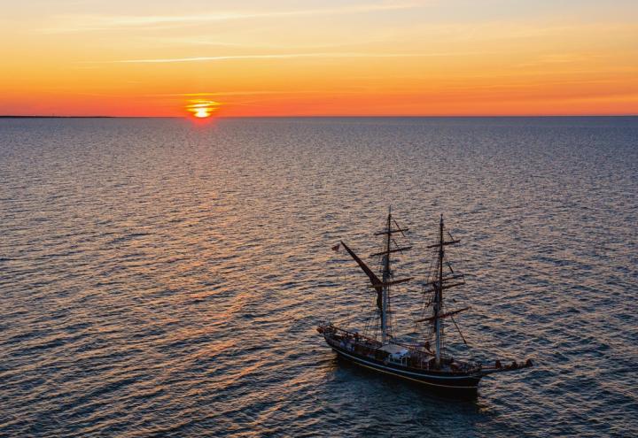 Mit frischem Herbstwind durch die Kieler Bucht