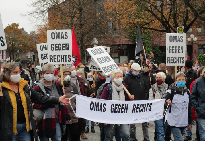 Demos statt Plätzchen backen 