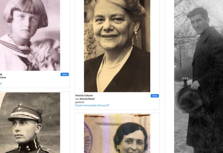 Patenschaften von Holocaust-Opfern übernehmen 