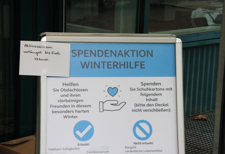 Winterhilfe unterstützen: So einfach gehts 