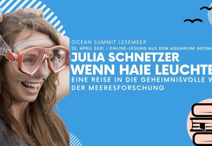 Julia Schnetzer liest „Wenn Haie leuchten“