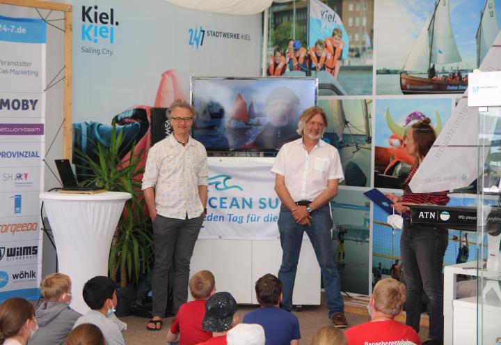 Polarforscher zu Gast in Kieler Expeditionscamp