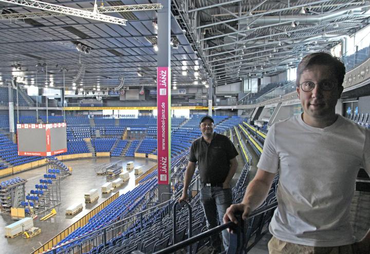 Philharmonie zieht in Wunderino Arena ein 