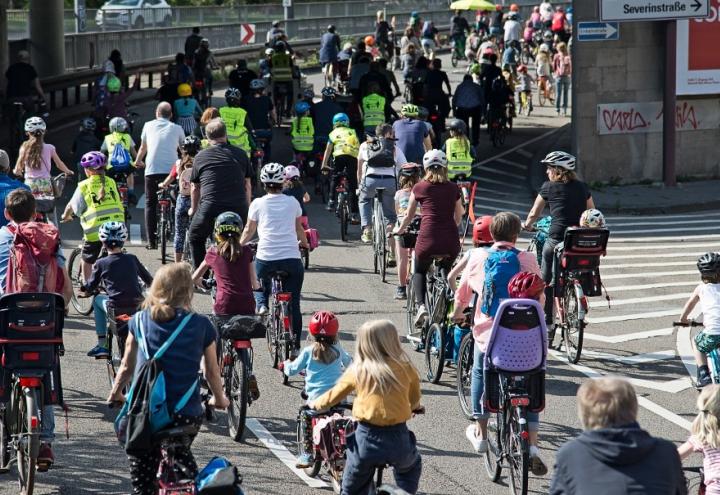 „Kidical Mass“ fordert mehr Sicherheit 
