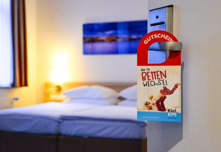 Kieler Hotels bieten ihre Betten an 