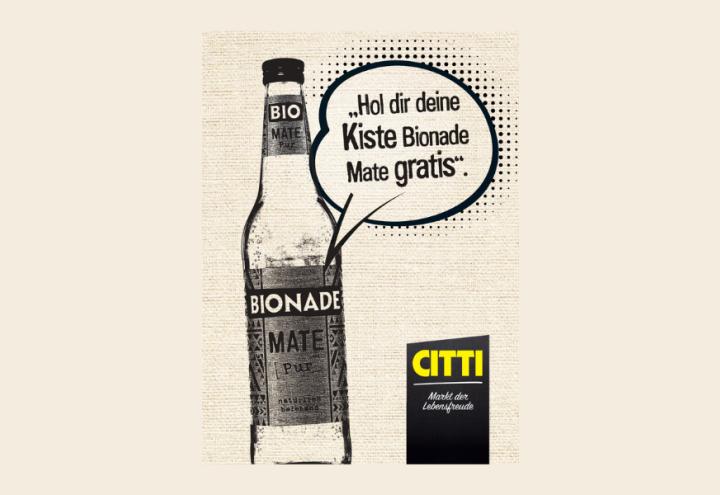 Kiste Bionade Mate – umsonst! 