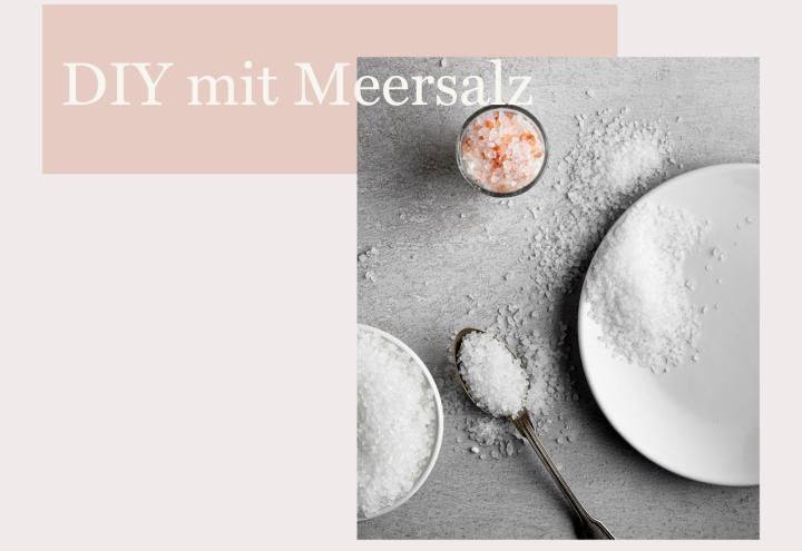 DIY mit Meersalz: Peeling, Maske & Co. 