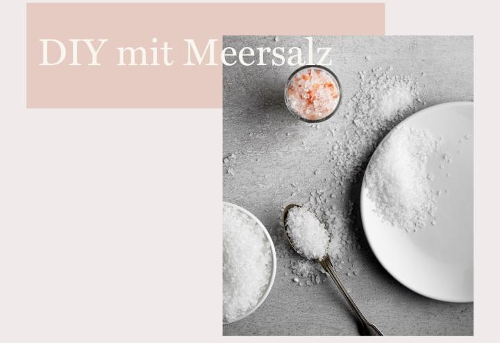 DIY mit Meersalz: Peeling, Maske & Co.