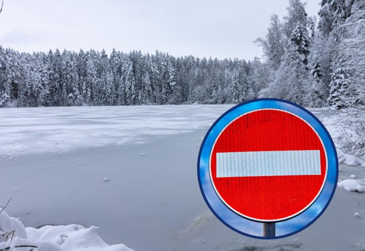 Bei diesen Kieler Eisflächen droht Lebensgefahr