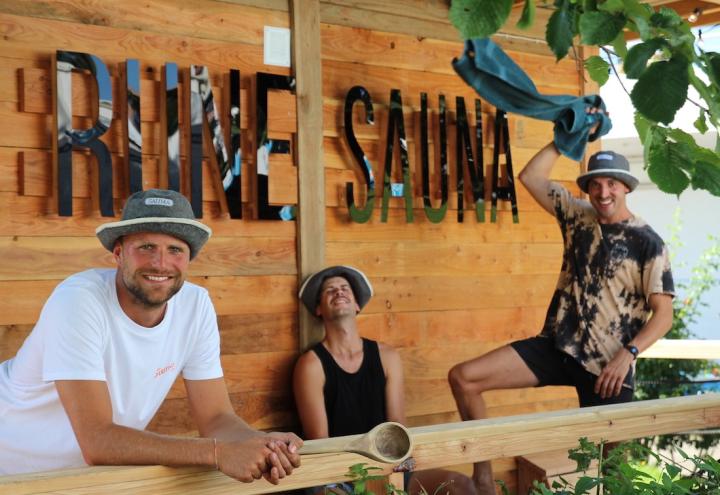 „Rune Sauna" eröffnete am neuen Standort der Kiellinie 
