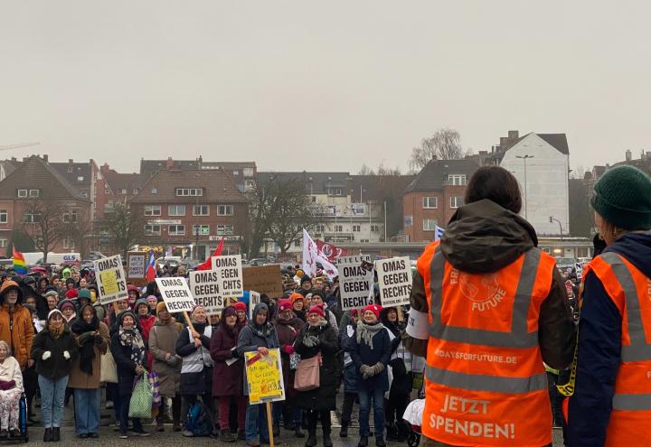 Kiel gegen Rechts: Gemeinsam für Menschlichkeit 