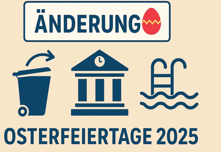 Müllabfuhr bis Hörnbad: Neue Termine zu Ostern 2025 