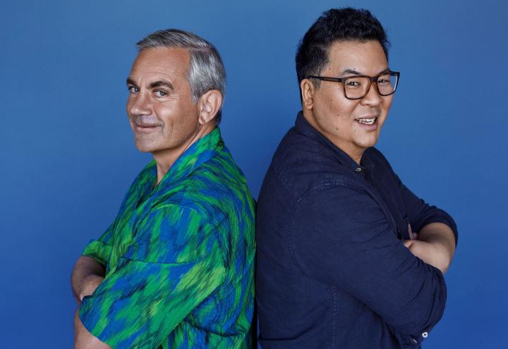 Wladimir Kaminer & Martin Hyun im Studio Kino 